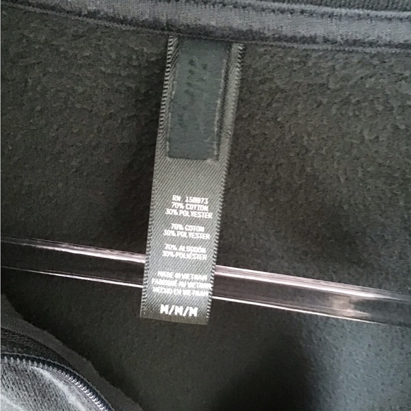 SKIMS Cotton Fleece Classic Quarter Zip Pullover| Spruce - Picture 12 of 12